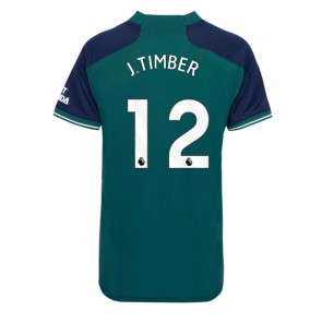 Arsenal Jurrien Timber #12 Tredjetröja Dam 2023-24 Kortärmad